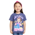 thumbnail image 1 of Ms. Rachel Toddler Girls' Graphic Tee with Short Sleeves, Sizes 12M-5T, 1 of 4