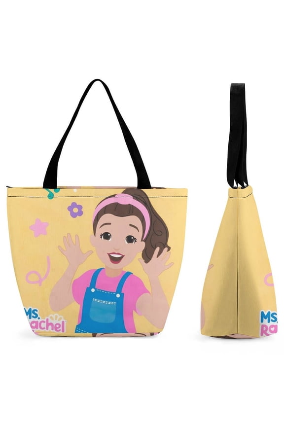 Ms. Rachel Women's handbags shopping bags fun gift bags gym travel Halloween gifts One size