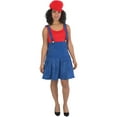 thumbnail image 1 of Ms.Red Plumber Costume, 1 of 2