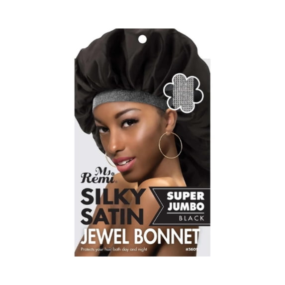 Ms. Remi Silky Satin Jewel Bonnet Super Jumbo