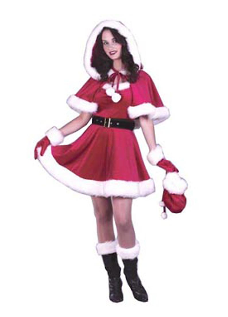 Ms. Santa Baby Dress Adult Costume - One Size - image 1 of 1