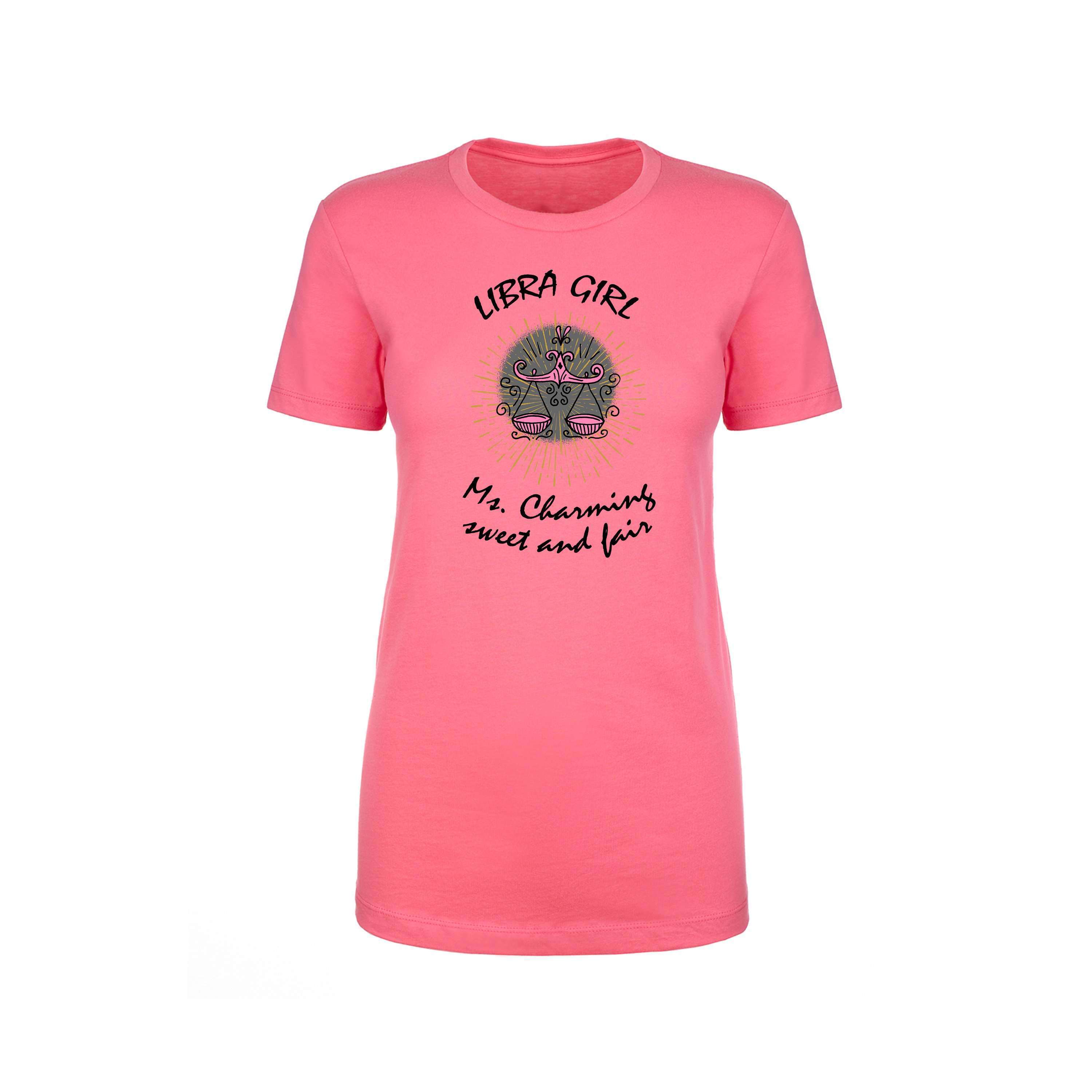 Ms Zodiac Crew Tee LIBRA GIRL