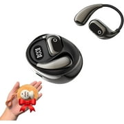 Ms190 Translation Earbuds, Supports Real-Time Translation in 156 Languages with App, Bluetooth 5.3 Earphones, AI Translator Earbud Real Time,Open Ear EarbudsBlack