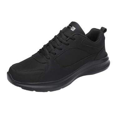 MsOrange Men’s Black Slip Resistant 41/US 9 Shoes - Comfort and Safety for Every Step