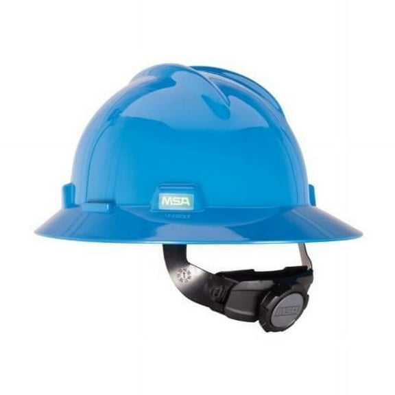 Msa 454-815570 Hat V-Guard Ratchet Suspension- Fluorescent Green