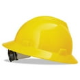 thumbnail image 1 of Msa 475366 V-Gard Hard Hats, Fas-Trac Ratchet Suspension, Size 6 1/2 - 8, Yellow, 1 of 1