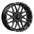 thumbnail image 1 of Msa Offroad Wheels M35 Bandit 22X7 4X156 False 86Cb Gloss Black Milled Wheel, 1 of 3