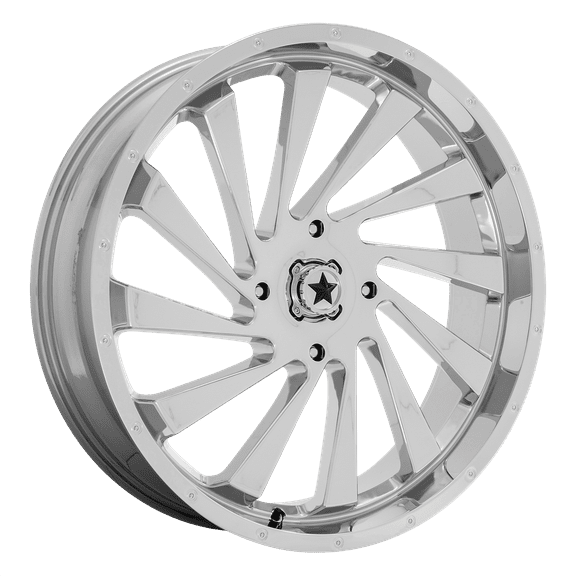Msa Offroad Wheels M46 22X7 4X137 False 66.56Cb Chrome Wheel