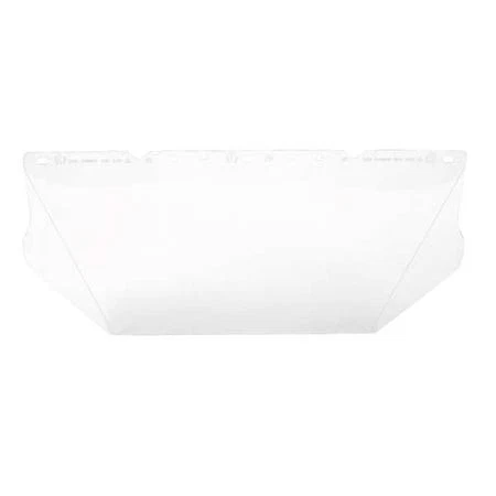Msa Safety 10115840 Faceshield Visor, Clear Visor, 8 In Height, Anti-Fog,