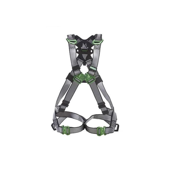 V-FIT Full Body Harness, XL, 400 lb., Quick-Connect Chest/ Quick-Connect Leg Straps