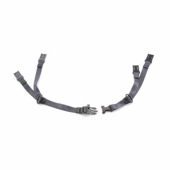 Msa Safety Chin Strap,Black,Polyester 10194766