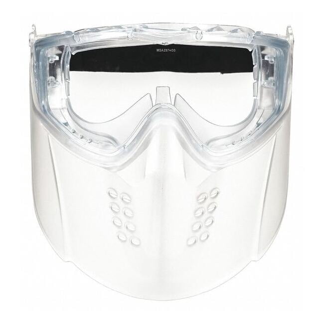 Sightgard Vertoggle Safety Goggles/Faceshield Combination, Clear, Anti-Fog