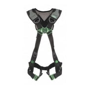 Msa Safety Full Body Harness,Size M/L,Black 10239740