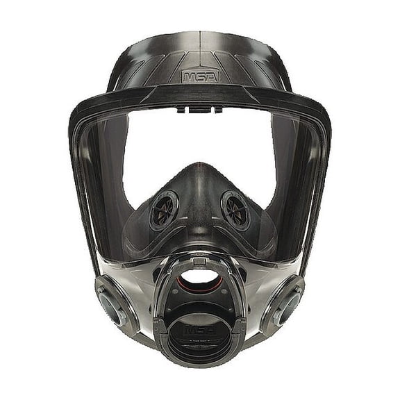Msa Safety Full Face Respirator,M,Black 10083793