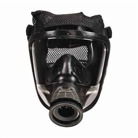 Msa Safety Full Face Respirator,S,Black 10083796