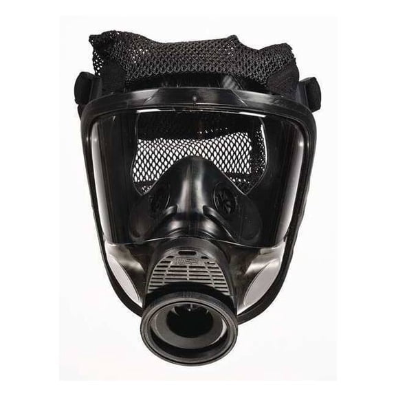 Msa Safety Full Face Respirator,S,Black 10083797