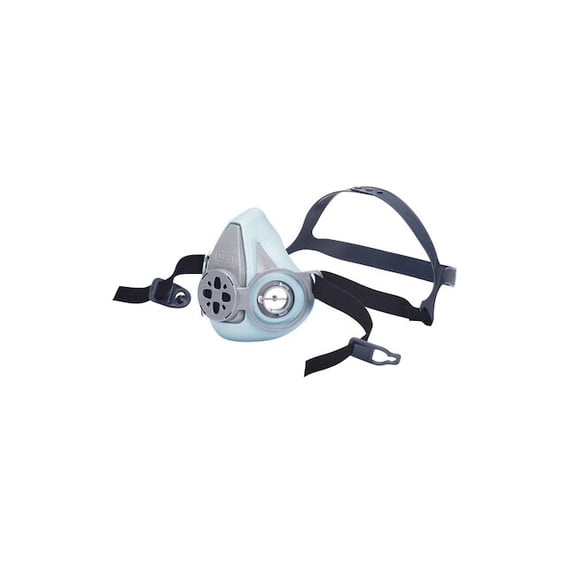 Msa Safety Half Mask Respirator,Blue,P100,L 10218529