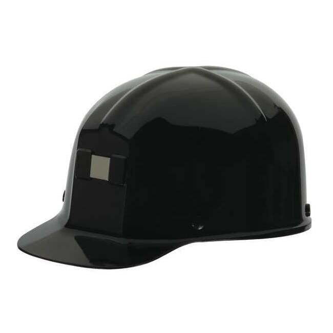 Hard Hat, Comfo-Cap, Polycarbonate, Staz-On, Type 1, Class G, Black 82769