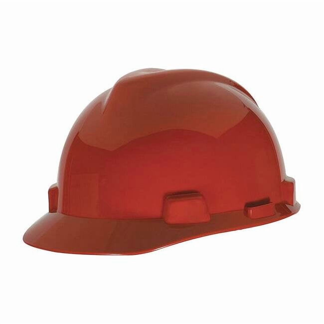 Hard Hat, Super-V, Polyethylene, 4 Point Ratchet, Type 2, Class E, Red C217095