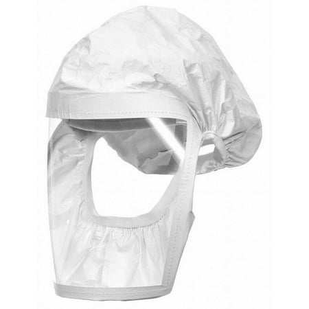 Msa Safety PAPR Hood,Low Profile,White,PK4 10215118