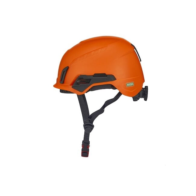 Msa Safety Safety Helmet, ABS, 4 Point Ratchet, Type 2, Class E ...