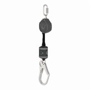 V-SHOCK Personal Fall Limiter Self-Retracting Lifeline, 6 ft. Length, Carabiner, Steel, 1 Legs