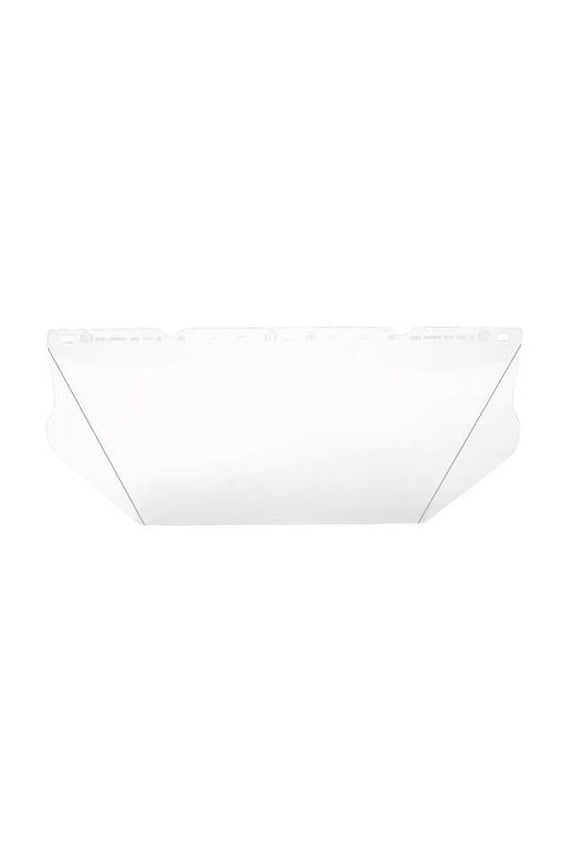 Safety V-Gard Visor, Contoured, Clear PC, AF/AS (8"x17"x.06") 10115839