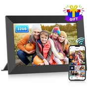 Msake 32GB 10.1 inch Digital Picture Frame, WiFi Digital Photo Frame with IPS HD Touch Screen,Electronic Photo Frames Send Photos/Videos via Free App from Anywhere, Auto-Rotate,Best Gift Choices!