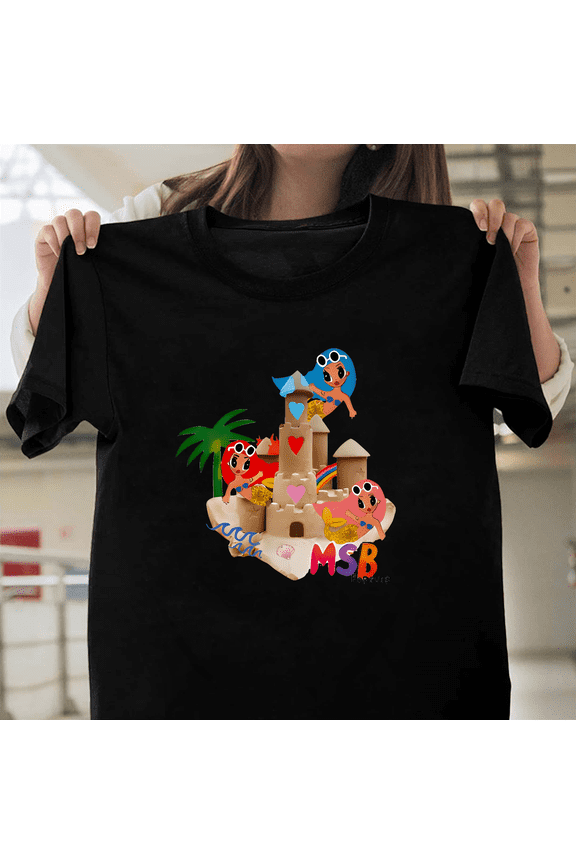 Msb Forever Sandcastle Shirt Beach Vacation Summer Trip Memory Souvenir Tee V51061 Unisex T-Shirt, Size Up to 5XL