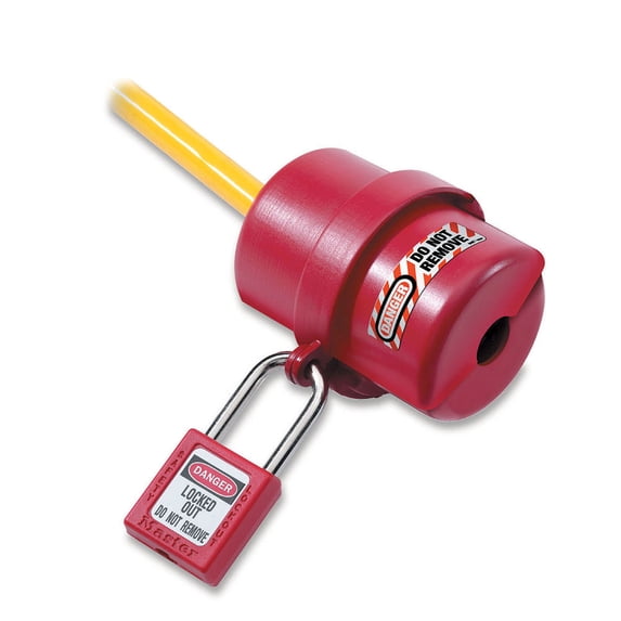 Msc Industrial Supply Plug-Encasing Plug Lockout