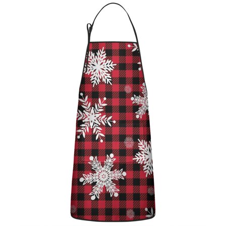 syienasdk 100% Polyester Beautiful Aprons for Women Chef Cooking Baking Adjustable Bib Apron