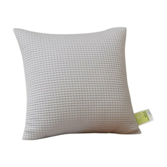 CASAFUN Couch Pillow Cases,Solid Color Summer Throw Pillows , Home Decor For Living Room Bedroom Bed Cushion Outdoor,100%polyester, Medium 17.7x17.7 Inches