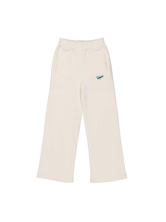 Girls Embroidered Logo Trousers, Size 6