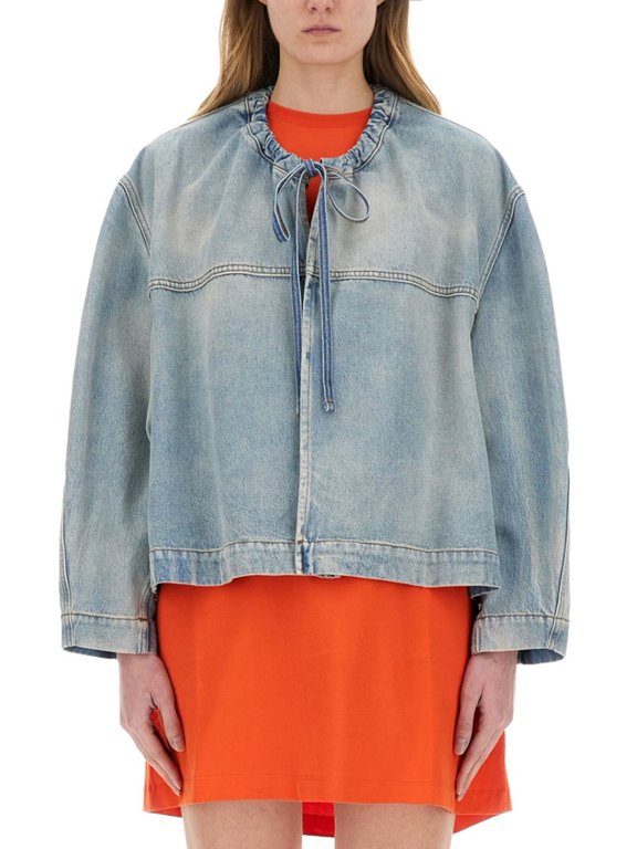 Relaxed-Fit Oversized Denim Jacket (Women's)