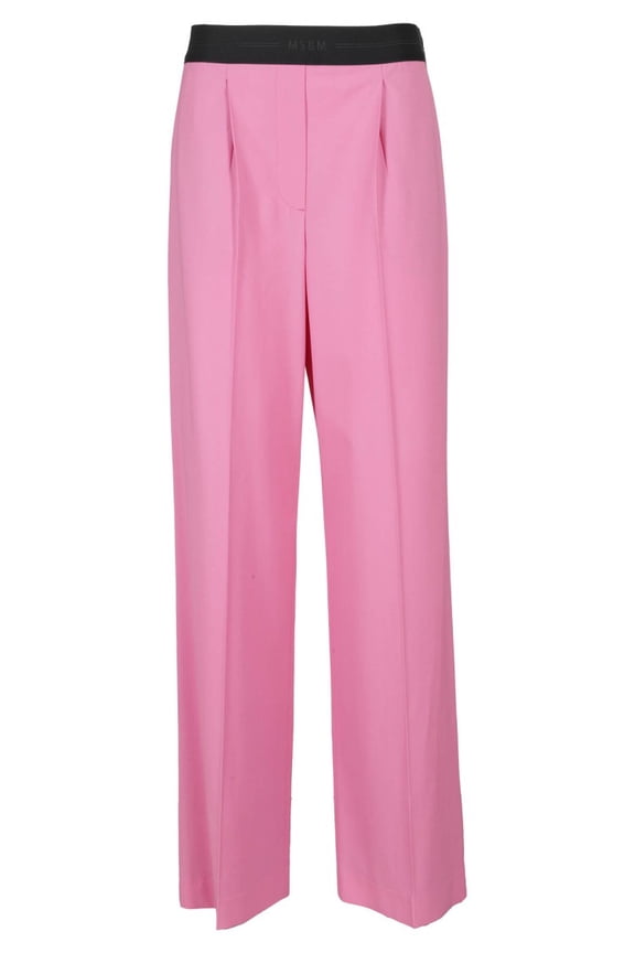 Wide-Leg Wool Suiting Pant (Women's)