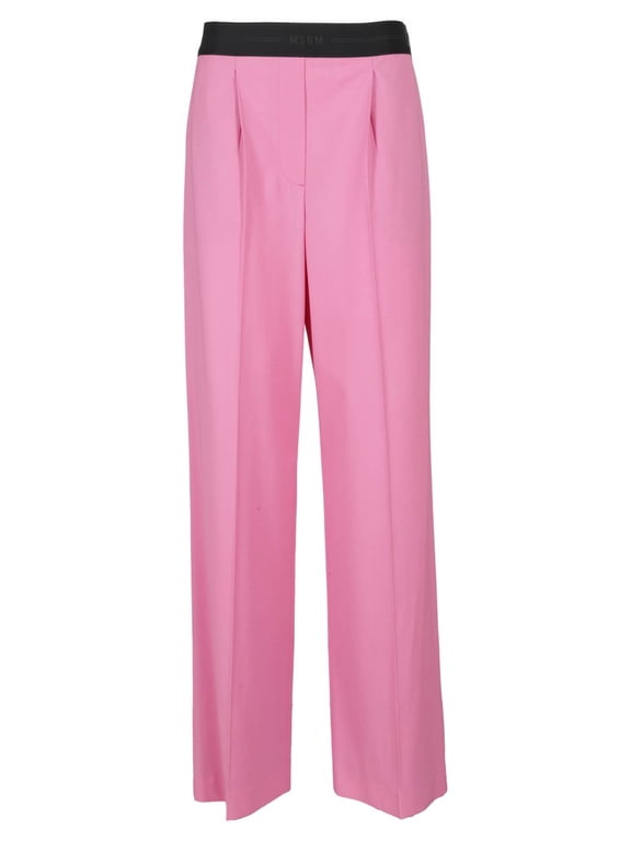 Wide-Leg Wool Suiting Pant (Women's)