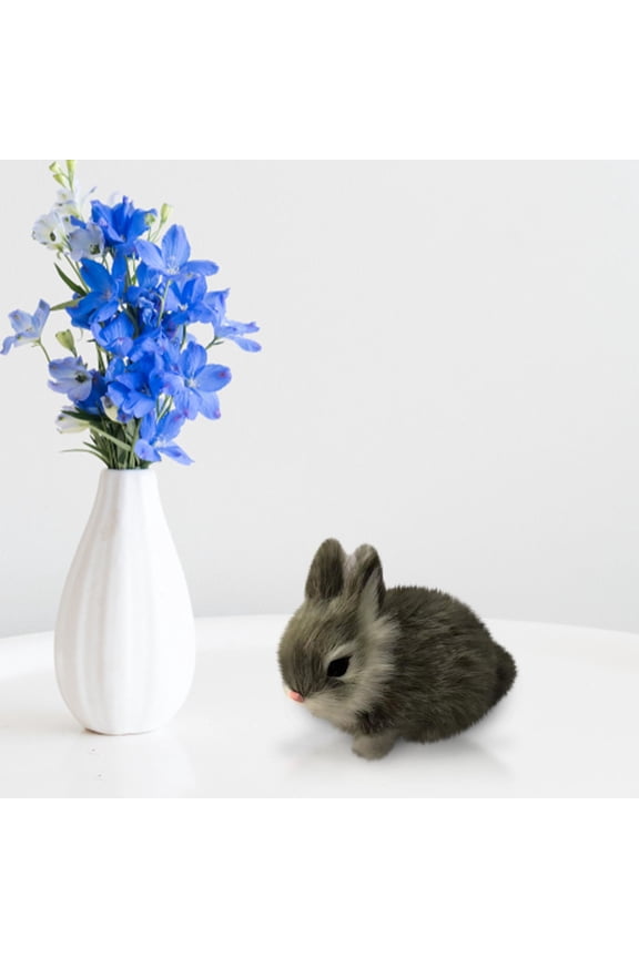 6 Year Old Boy Gift Girls Gifts Figure Decor Simulation Home Model Hare Miniature