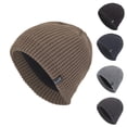 thumbnail image 1 of Msgweeeg Beanie Warm Hat Men's Warm Knitted Short Knitted Wool Hat with Winter Plushand Thickened Men's Outdoor Hat for Hiking, 1 of 5