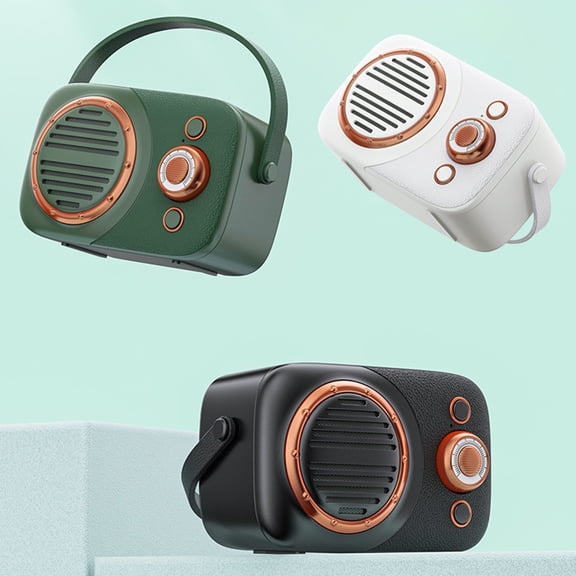 Msgweeeg Big Bluetooth Speaker Magnetic Bluetooth Speaker Mini Outdoor Portable Creatives Card U Disk High Volume Bluetooth Speaker Wireless 5.3 Subwoofer