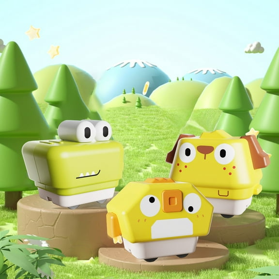 Msgweeeg Cars Boys Christmas Gifts Age 8-10 Small Stocking Stuffers Cute Pet Press Toy Car In-ertia Car Toy