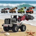 thumbnail image 1 of Msgweeeg Cars Toys Toys for Boys Gifts for 6 Year Old Boys forklift Model Alloy Engineering Vehicle Simulation Load Bulldozer Dump Truck Children Excavator Boy Toy Car, 1 of 7