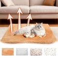 thumbnail image 1 of Msgweeeg Cats Beds Puppy Bed PET PRODUCTS Selfs Warming Bed Pad Selfs Heating Thermal Dog Bed Mat Pet Warming Pad for Cats Warmer Mat for Feral and Indoor Cats, 1 of 7