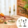 thumbnail image 1 of Msgweeeg Christmas Candlesticks Christmas Tree Candlesticks Candle Stand Modern Structure with Sturdy Base Ideal for Home Decor Dining Table Centerpieces Weddings Events and Gift Giving, 1 of 9