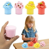 Msgweeeg Christmas Gifts for Girls 8-12 Outdoor Toys for Kids 70ml Furry Cloud Butters Slimes Clays Toy Non Settling with Accessories DIY Noodles Stretchy Slimes For Creatives Crafts