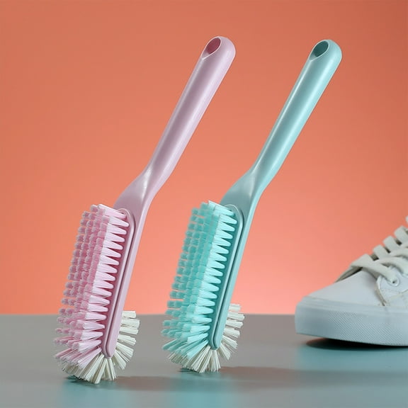 Msgweeeg Cleaning Brush Laundry Brush Household Home Portable Soft Bristle Cleaning Brush Shoe Brush Does Not Damage Shoes Multi Function Brush Shoe Artifact Brush Clothes Brush