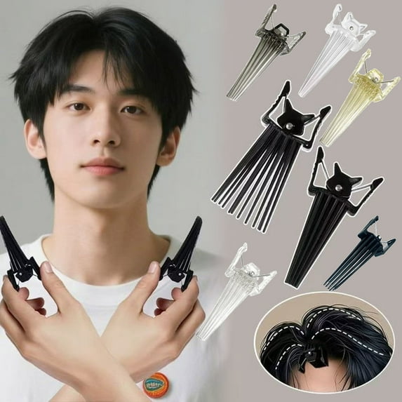 Msgweeeg Clips for Hair Girlfriend Christmas Gifts Decorative Clips Invisible Hair Positioning Volume Boosting Styling Clamp for Men Women Reusable Works On Bangs Curtain All Hair Types
