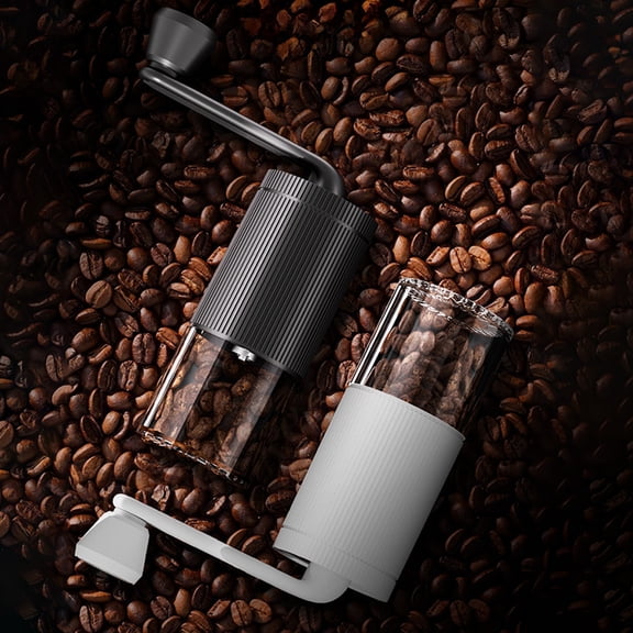 Msgweeeg Coffee Grinder Coffee Grinders Gift for Women Mini Hand Coffee Machines Home Commercial Outdoor Portable Adjustable Thickness Coffee Grinder