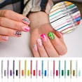 thumbnail image 1 of Msgweeeg Color Markers Adult Coloring Markers Nail Art Painting Graffiti Pen Acrylic Marker Pen Color Hand Drawn Dots and Hooks DIY Nails No Baking Watercolor 5ml, 1 of 5