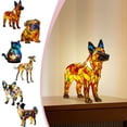thumbnail image 1 of Msgweeeg Cool Lights Creative Desktop Lighting Miniature Dog Shaped LED Desk Lamp Portable Folding Night Light for Kids Bedroom Study Room Decor Whimsical Animal Table Lamp Cute, 1 of 8
