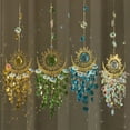 thumbnail image 1 of Msgweeeg Crystal Ornaments Christmas Decorations Wind Chimes Crystals Hanging for Window Garden Suncatchers Crystal Prisms Boho Wind Chimes, 1 of 7